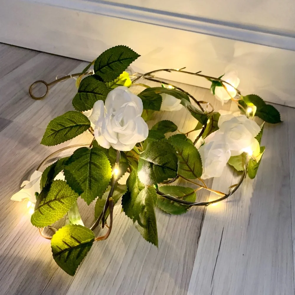 Wedding flowers light up flowers bridal flowers bride flowers on the vine LED